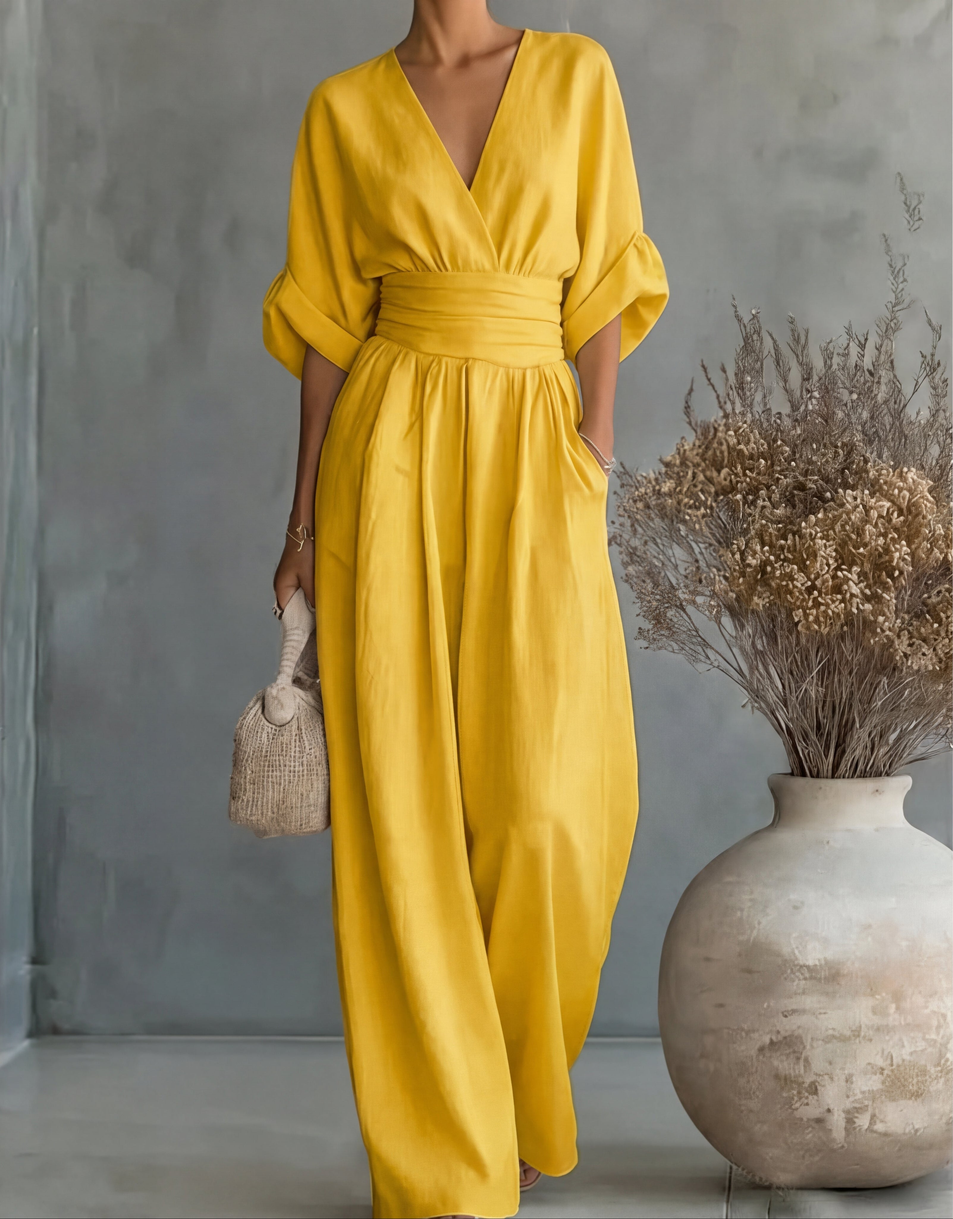 Élise – Elegant och Följsam Jumpsuit
