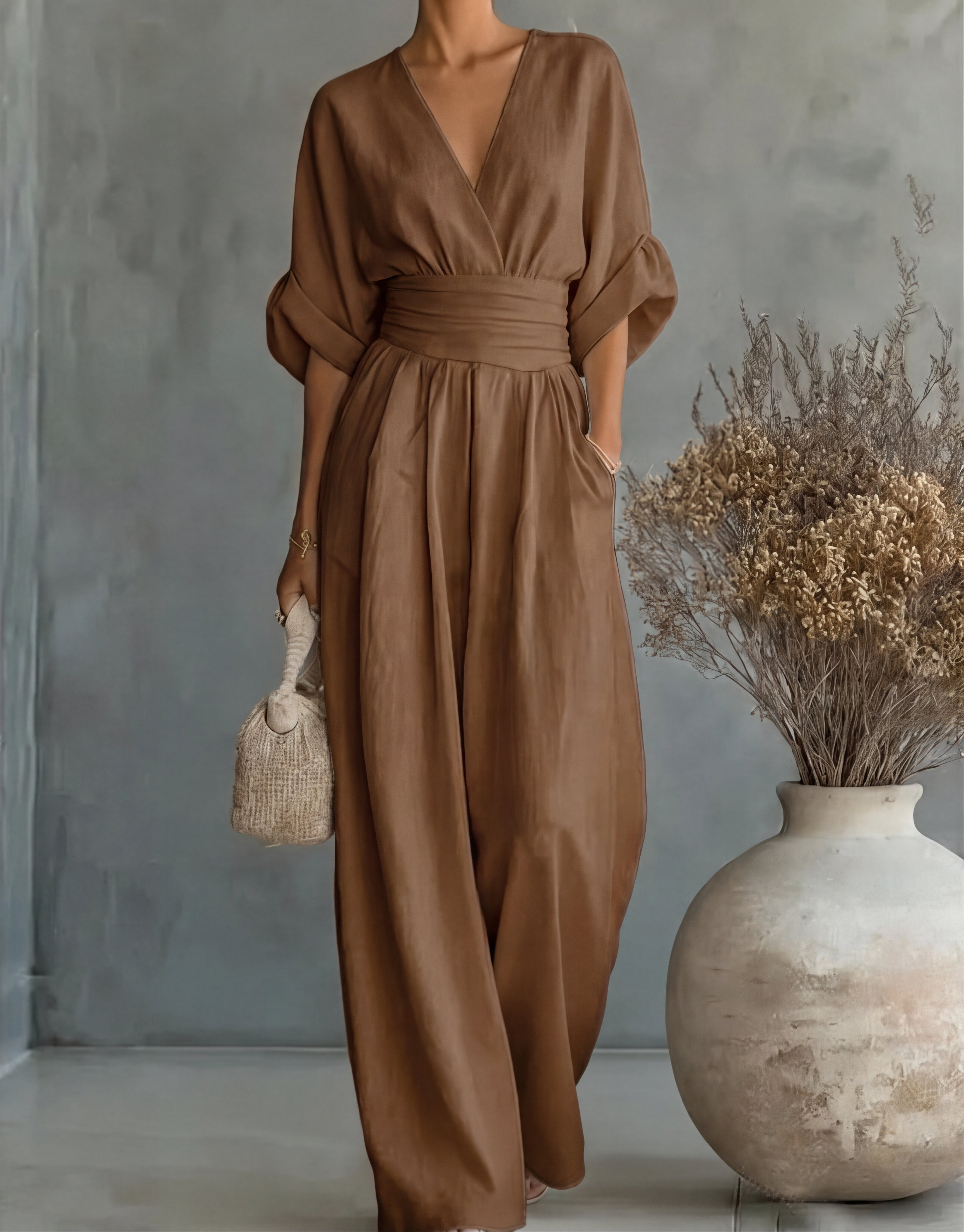 Élise – Elegant och Följsam Jumpsuit