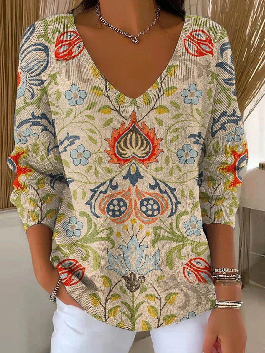 Astrid | Tröja med V-ringning