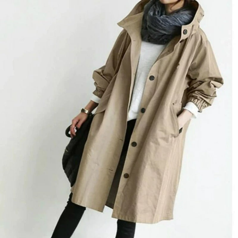 Mandy | Elegant vattentät trenchcoat