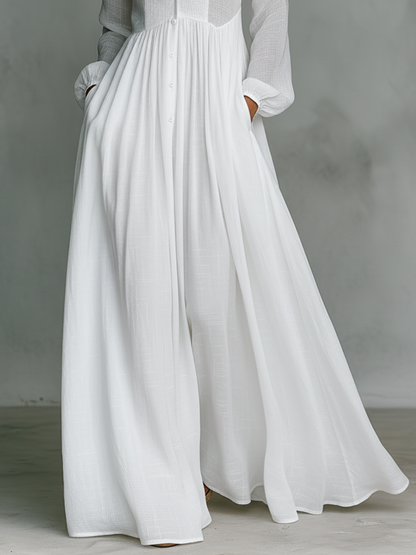 Veronica | Minimalistisk Maxi Klänning