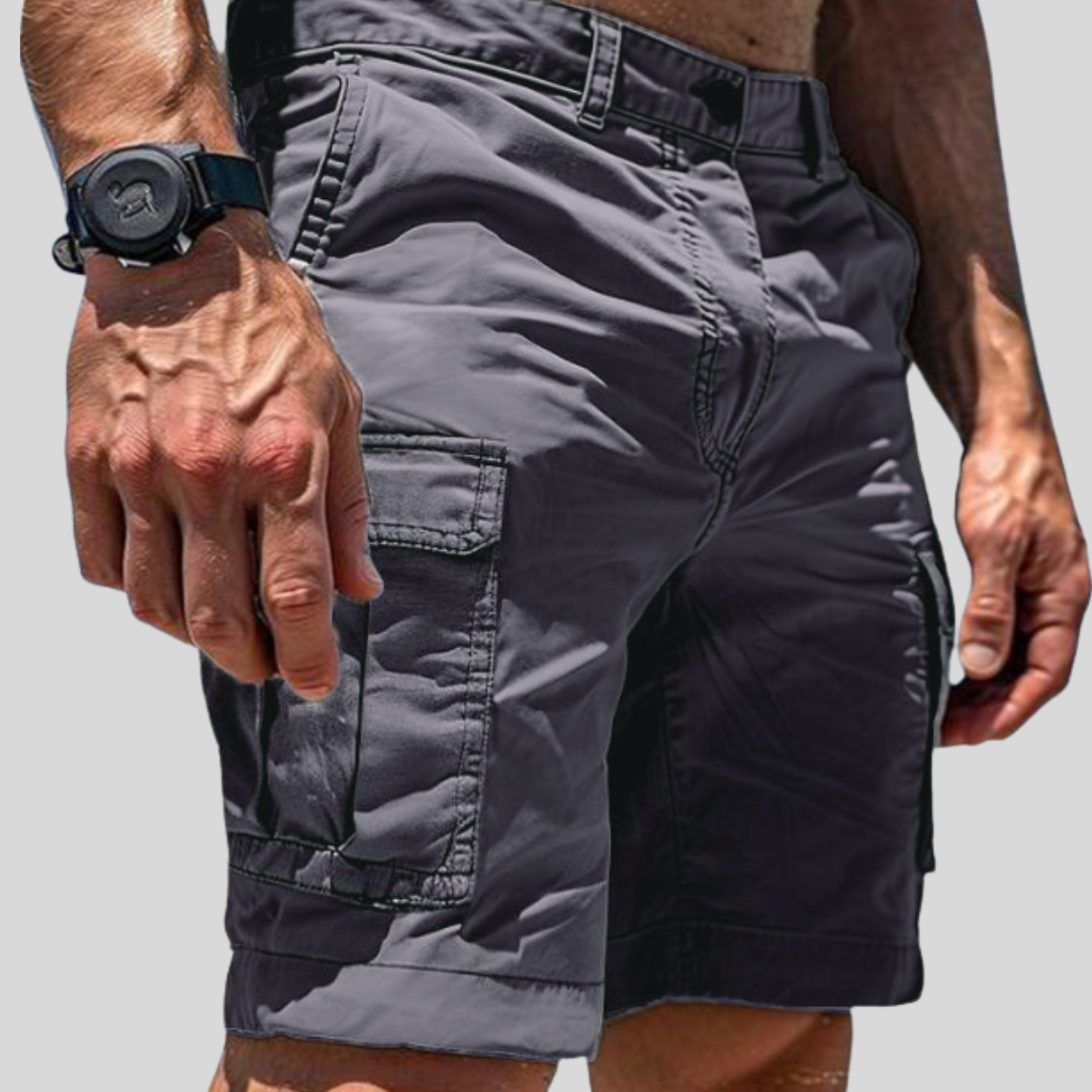 Pontus™ – Somriga Cargoshorts För Män Med Flera Fickor