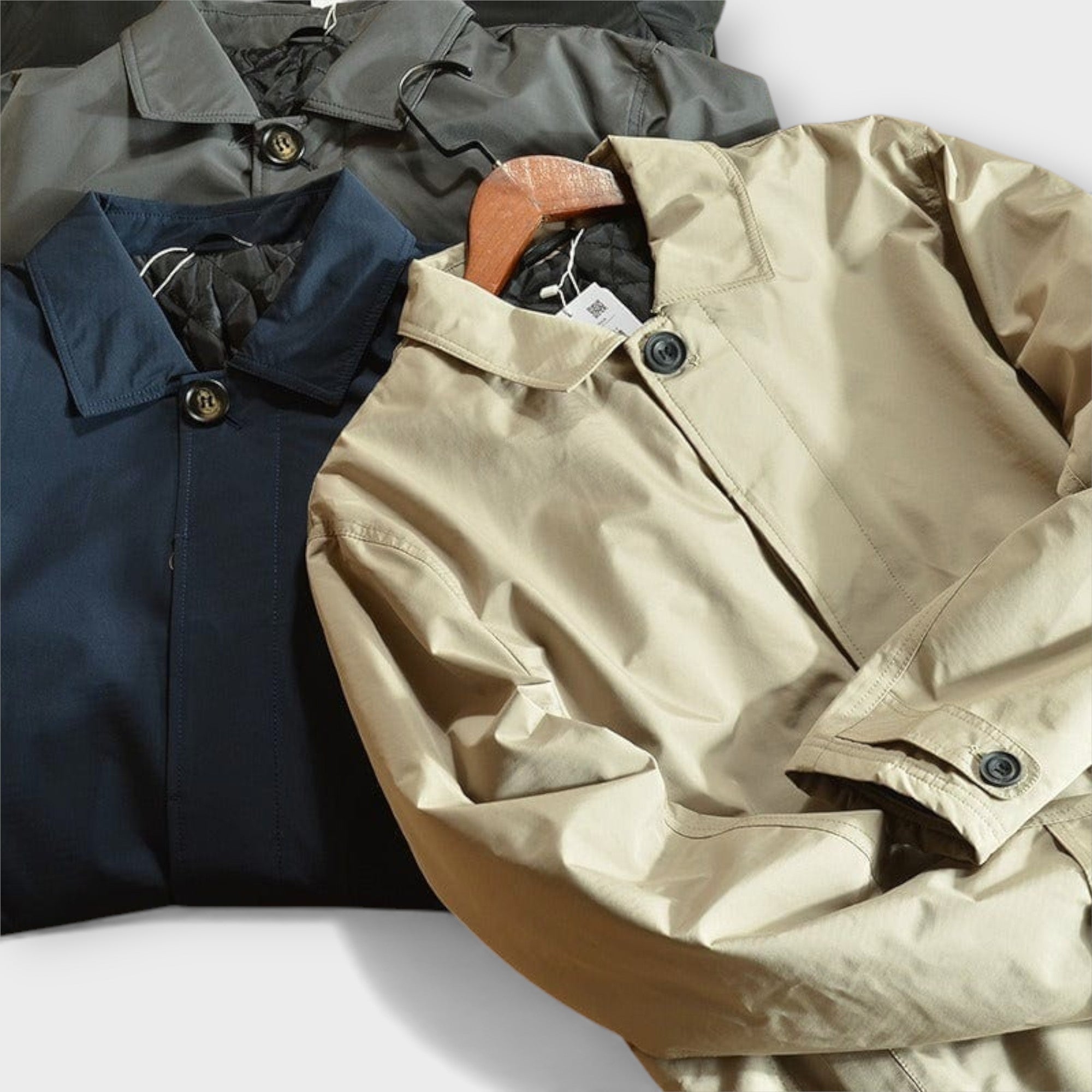 Tomas | Stylish waterproof coat