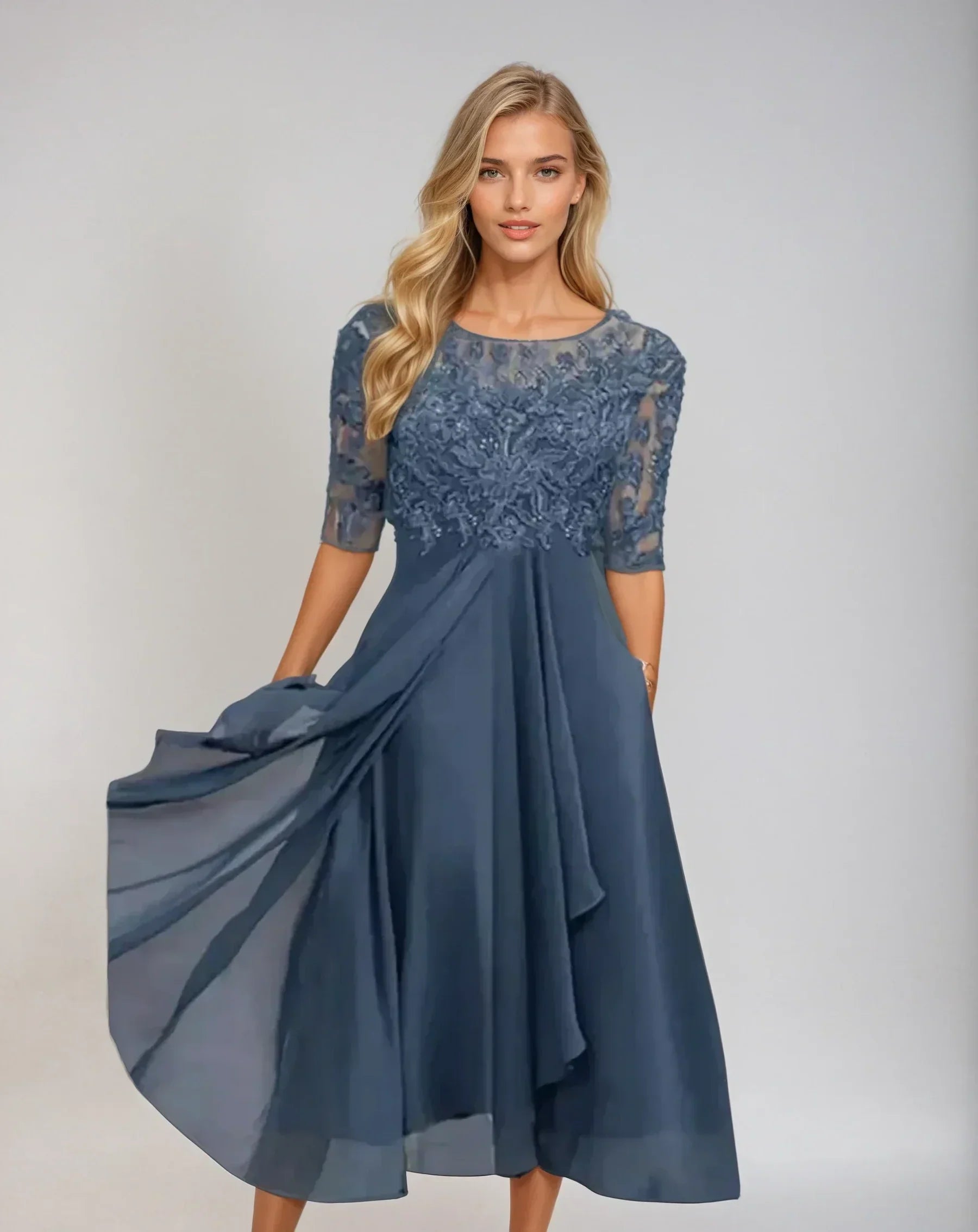 Margeritha | Elegant Spetsklänning