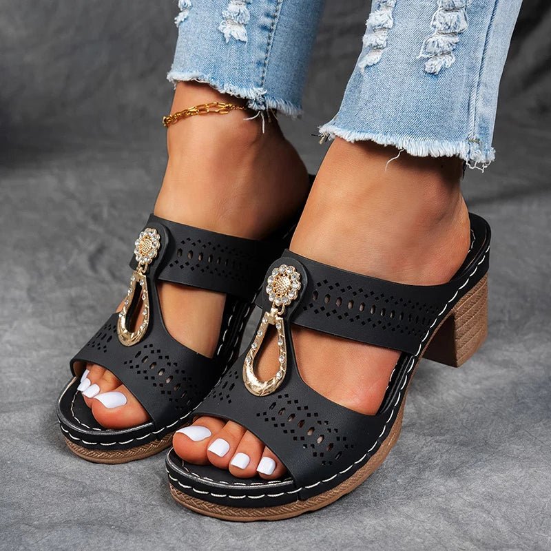 Dorthe | Bekväma Ortopediska Sandaler